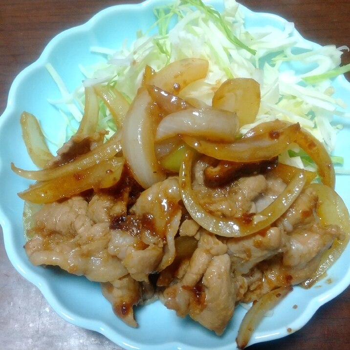 豚肉のしょうが焼き